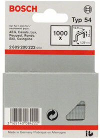 Bosch platte draadklem type 54 - 1000 stuks