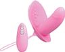 Smile Sweet Smile Shelly Schelp Ontwerp Mini Vibrator met Draadloze Afstandsbediening - Roze