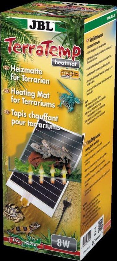 JBL TerraTemp Heatmat 8W - Zwart - Kunststof