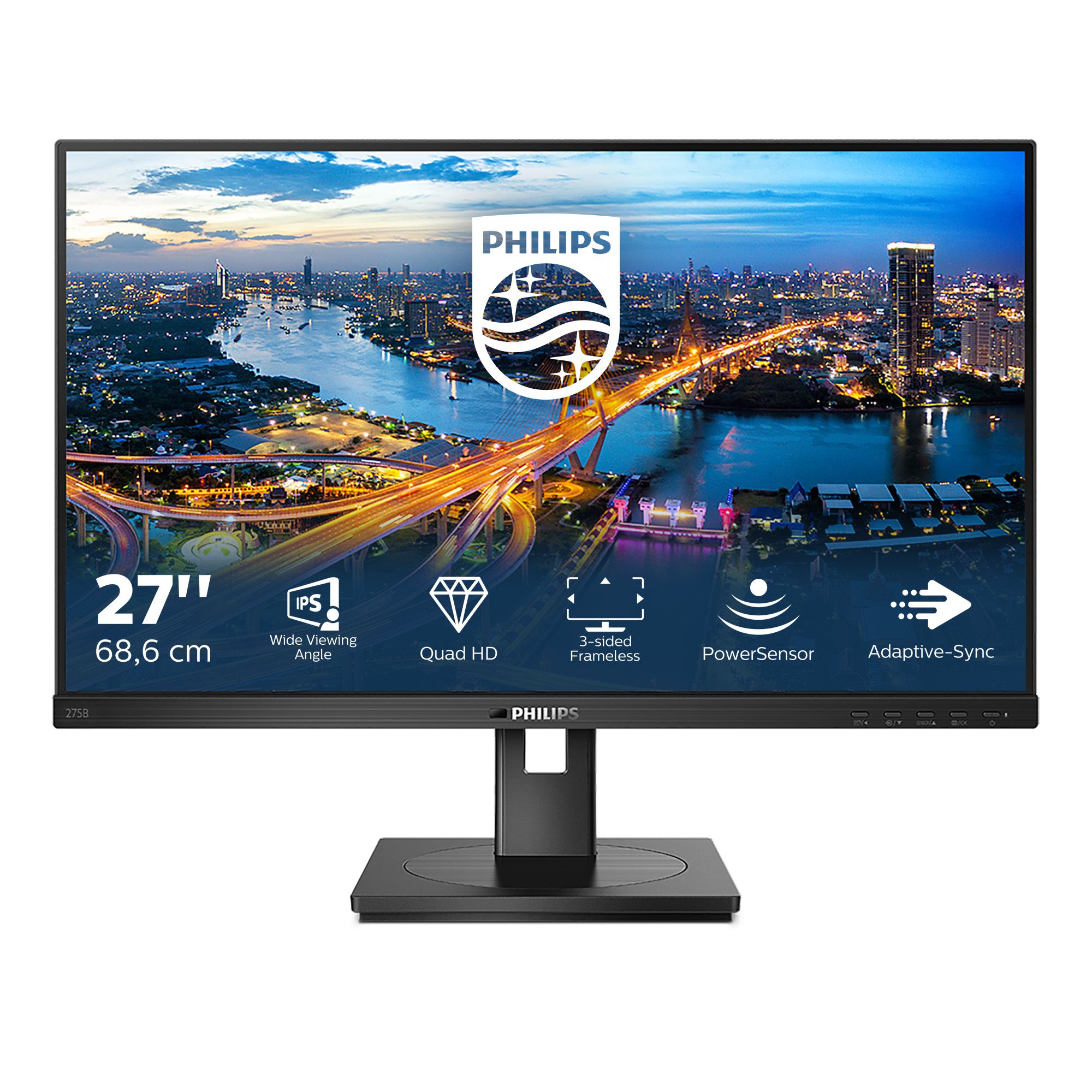 Philips B Line 275B1 - 27" 2K Ultra HD LCD Monitor