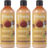 sarcia.eu ITINERA Conditioner voor beschadigd haar met kastanje uit de Toscaanse heuvels, 96% natuurlijke ingrediënten, 370 ml (3 stuks)