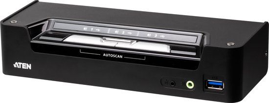 ATEN CS1953 3-poorts USB-C DisplayPort Hybrid KVM Switch