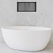 Hotbath &More Inbouwnis - 30 x 60 x 10 cm - Frameless - Geborsteld Gunmetal PVD