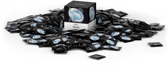 Satisfyer Condooms Heren | 100 stuks | 45-64 mm | XS - XL beschikbaar | Realistisch & dun met vochtig oppervlak | Huidvriendelijk & geurloos | Met reservoir | Getest & betrouwbaar