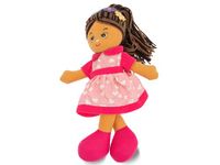 Teorema Carlotta stoffen pop mulat, 30 cm