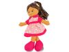 Teorema Carlotta stoffen pop mulat, 30 cm
