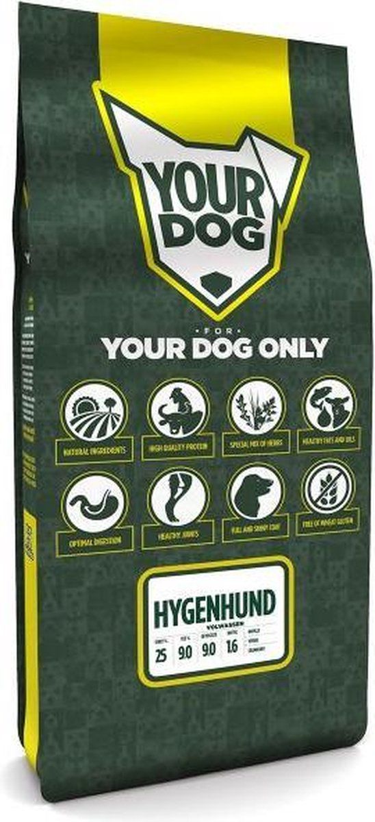 Yourdog Hygenhund Volwassen 12 kg hondenvoer