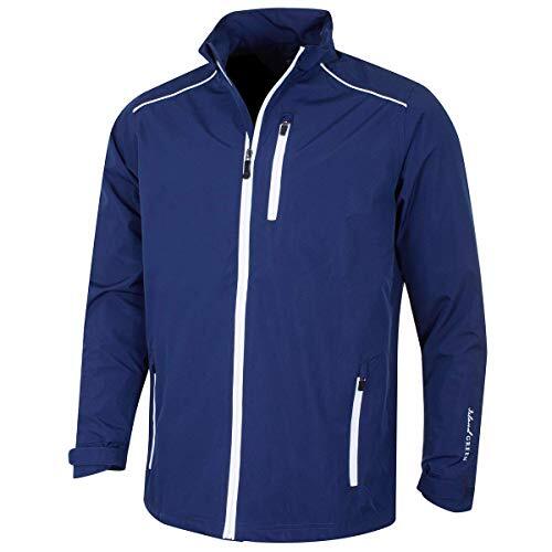 Green Island Golf IGJKT1723 Mens Zip door Waterdichte Winddicht Ademend Sport Regenjas