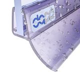 DQ-PP Douchestrip 180cm - Afdichting voor 6mm - 8mm Glasdikte - UK12 - Transparante Waterkeringsprofiel voor Douchedeur en Douchecabine