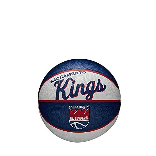 Wilson NBA Team Retro Basketbal Mini Sacremento Koningen