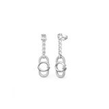 GUESS JUBE04507JWRHT-U Gemengd analoog kwartshorloge met armband