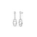 GUESS JUBE04507JWRHT-U Gemengd analoog kwartshorloge met armband