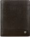 Bugatti Due Flap Wallet Brown