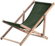 KADAX Anjouin natuurlijke ligstoel salontafelset + 2 flessengroene ligstoelen