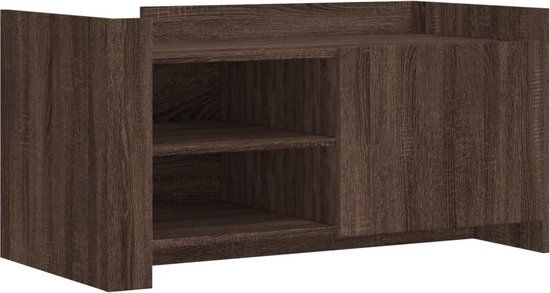 vidaXL Salontafel - 100x50x50 cm - Hout - Bruin Eikenkleurig