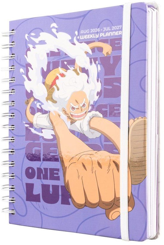 One Piece Kalender 2026/2027 Unisex Kalender - paars - Standard