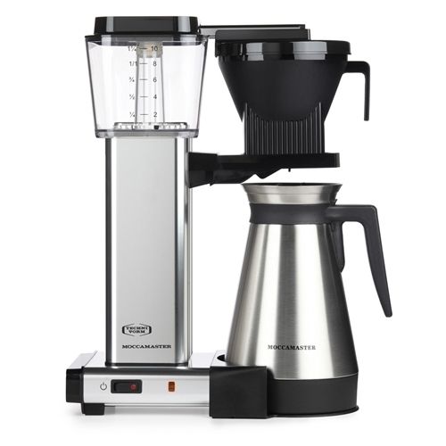 Moccamaster KBGT - Koffiezetapparaat - Polished - Thermoskan - 10 kopjes - RVS glans