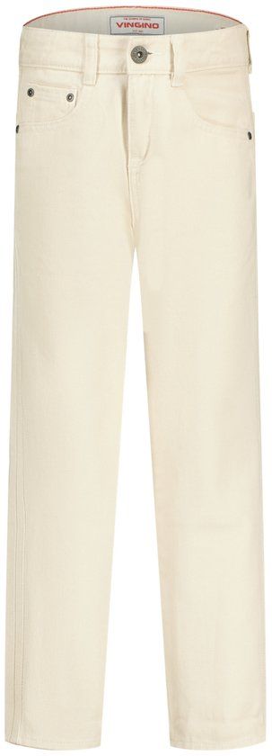 Vingino Castiano Jeans Jongens - Broek - Ecru - Maat 164