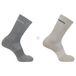 Salomon Chaussettes "EVASION CREW 2-PACK" pour activités sportives, avec un confort de port agréable