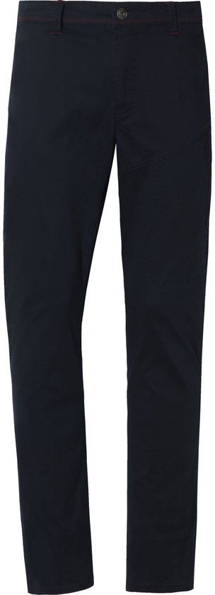 Jan Vanderstorm heren Cargobroek - 62 - donkerblauw - Plus Size
