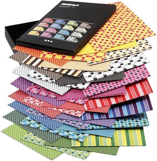 Color Bar - Set - A4 - 21x30 cm - Assorted Colors - Printed - 160 Sheets