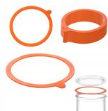 KADAX 20x Afdichtingen voor Weckpotten 9,2cm - Rubberen Sluitringen voor Conserveren