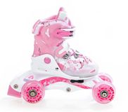RAVEN Princess Verstelbare Skeelers 3-in-1 26-29 Roze/Wit