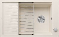BLANCO ELON XL 6 S 527070, SILGRANIT softwit, omkeerbaar, met afvoerafstandsbediening, met accessoires