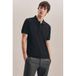 Seidensticker Polo Shirt Coupe Droite Noir