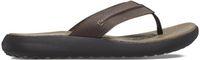Crocs Yukon Vista II LR Flip Teenslipper Heren Bruin Leer 39/40 EU