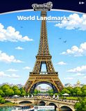 World Landmarks Coloring Book for Kids Ages 8+ and Adults