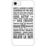 iPhone 8 Citation 11 Bedrukt siliconen hoesje