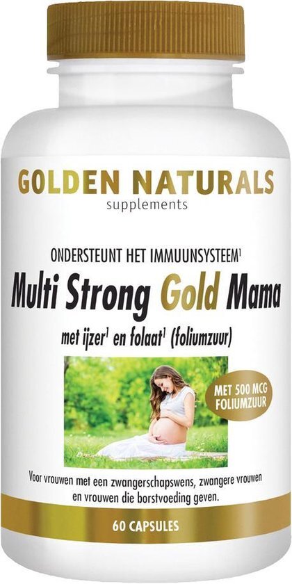 Golden Naturals Multi Strong Gold Mama Vegacaps 60 st