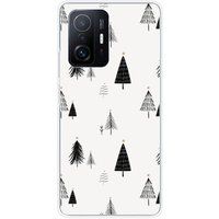 Xiaomi Zachte siliconen hoes compatibel met Xiaomi Mi 11T 5G, Xiaomi Mi 11T Pro 5G elegante spar