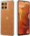 Techsuit Sparkle Skin Glitter Silicone Back Cover Transparant voor Motorola Moto G15/G15 Power