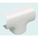 Iboco Té de dérivation - Pour goulotte de climatisation - 120 x 75 mm - Blanc
