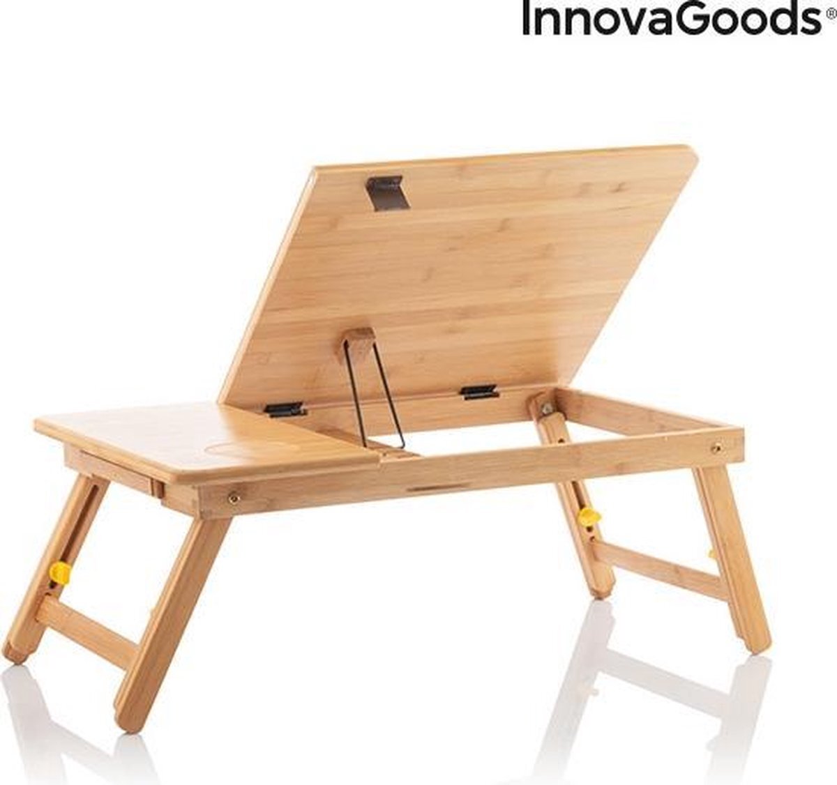 Innovagoods Opklapbare Bamboe Laptoptafel V0103031