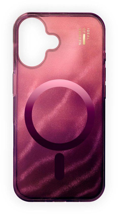 iDeal of Sweden Clear Case MagSafe geschikt voor iPhone 17 - Cherry Lacquer