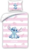 Lylo & Stitch Halantex Stitch Dekbedovertrek Feathers 140 x 200 cm - Katoen