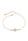 Gaya Leo E-Commerce Ltd. Gaya Bracelet Rose Gold 14 Karaat Koper 17 cm