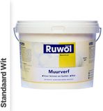 Ruwol Muurverf binnen en buiten Mat Standaard Wit 5 liter