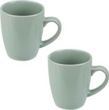 Cosy & Trendy Amalia mok / drinkbeker - groen - 360 ml - aardewerk