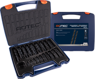 Rotec Spiraalborenset | 100 | DIN 338 | Type N | 202-dlg | ø1-13 - 900.0202K