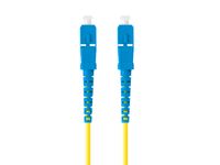 Lanberg FO-SUSU-SS11-0050-YE InfiniBand en Glasvezelkabel 5 m SC Geel