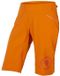 Endura Singletrack Lite Short Orange XS Vrouw
