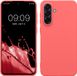 kwmobile telefoonhoesje geschikt voor Samsung Galaxy A56 5G - Back cover in neon koraal