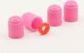 Roze ventieldoppen voor Schrader (auto) ventiel