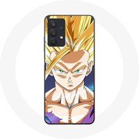 Maniacase Etui voor Samsung Galaxy A32 5G Dragon Ball Manga Sangoku Boos gezicht