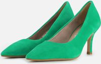 Tamaris Pumps groen Leer - Dames - Maat 41