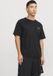 JACK & JONES T-shirt pour hommes, noir, XS